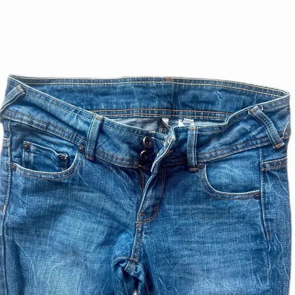 MNG by MANGO Blue Straight Leg Jeans with Classic Style - Picture 3 of 6